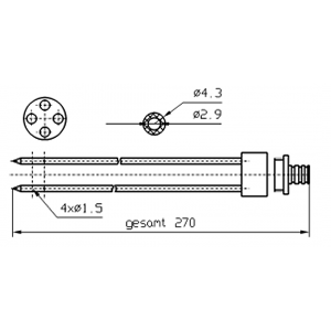 Inject Star 4xL270 Injector Needles